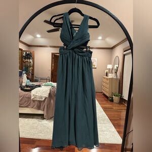 SHEIN Teal Maxi Dress